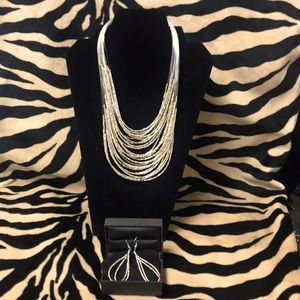 Necklace and Earrings